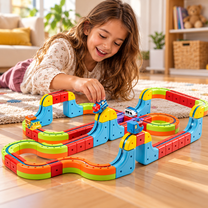 Tren Magnético Infantil – Construye, Conecta y Juega