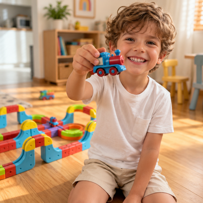 Tren Magnético Infantil – Construye, Conecta y Juega